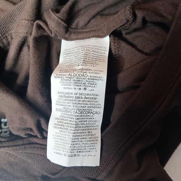 Cleveland Browns Fanitics Mens XL Shirt Long Sleeve Brown NFL Football Helmet - Picture 13 of 13